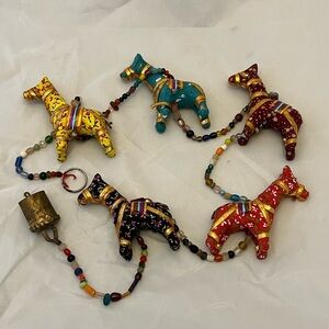 Decorative Horse Garland, Indian Styled, Tapestry Garland, Bohemian EUC